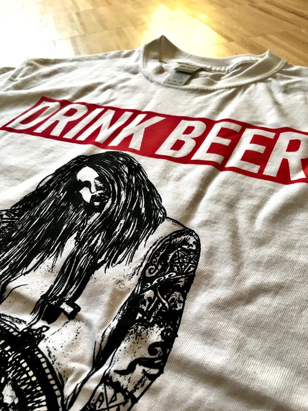 DRINK BEER & DESTROY - "assimetal" (SHIRT)