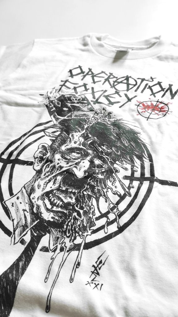 OPERATION FOXLEY - "dead hitler" (SHIRT white)