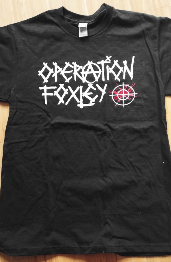 OPERATION FOXLEY - "logo" (SHIRT black)